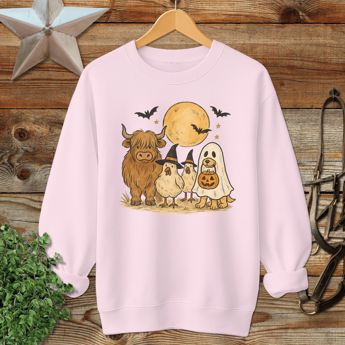 Halloween Farm Friends Sweatshirt