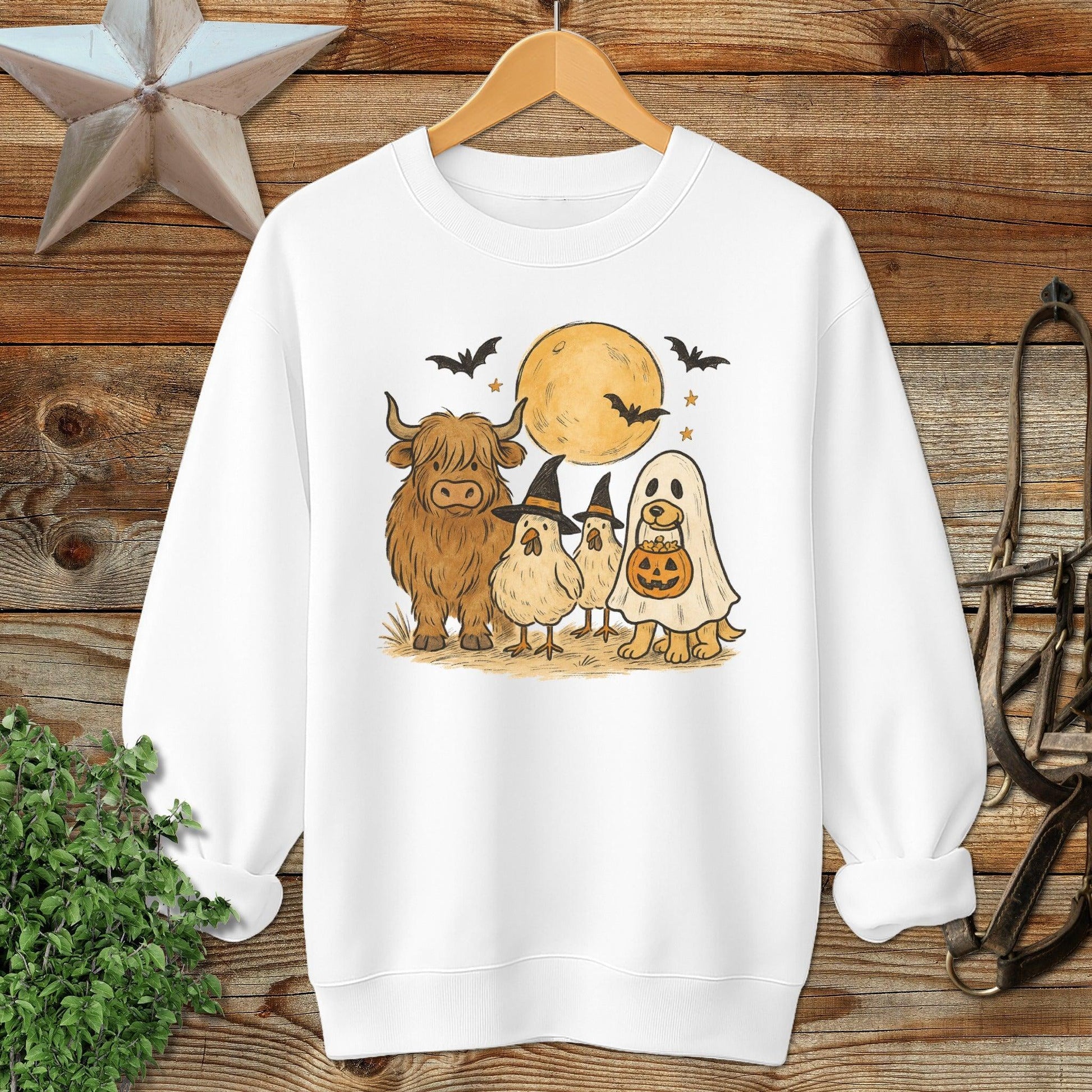 Halloween Farm Friends Sweatshirt