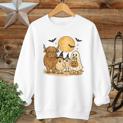 Halloween Farm Friends Sweatshirt