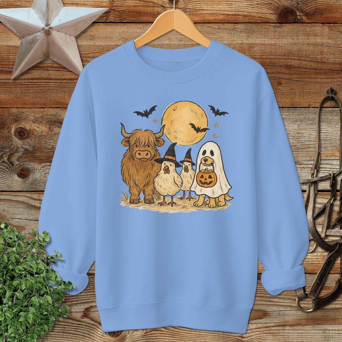 Halloween Farm Friends Sweatshirt