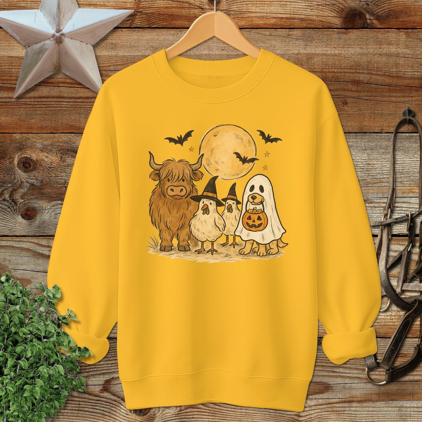 Halloween Farm Friends Sweatshirt