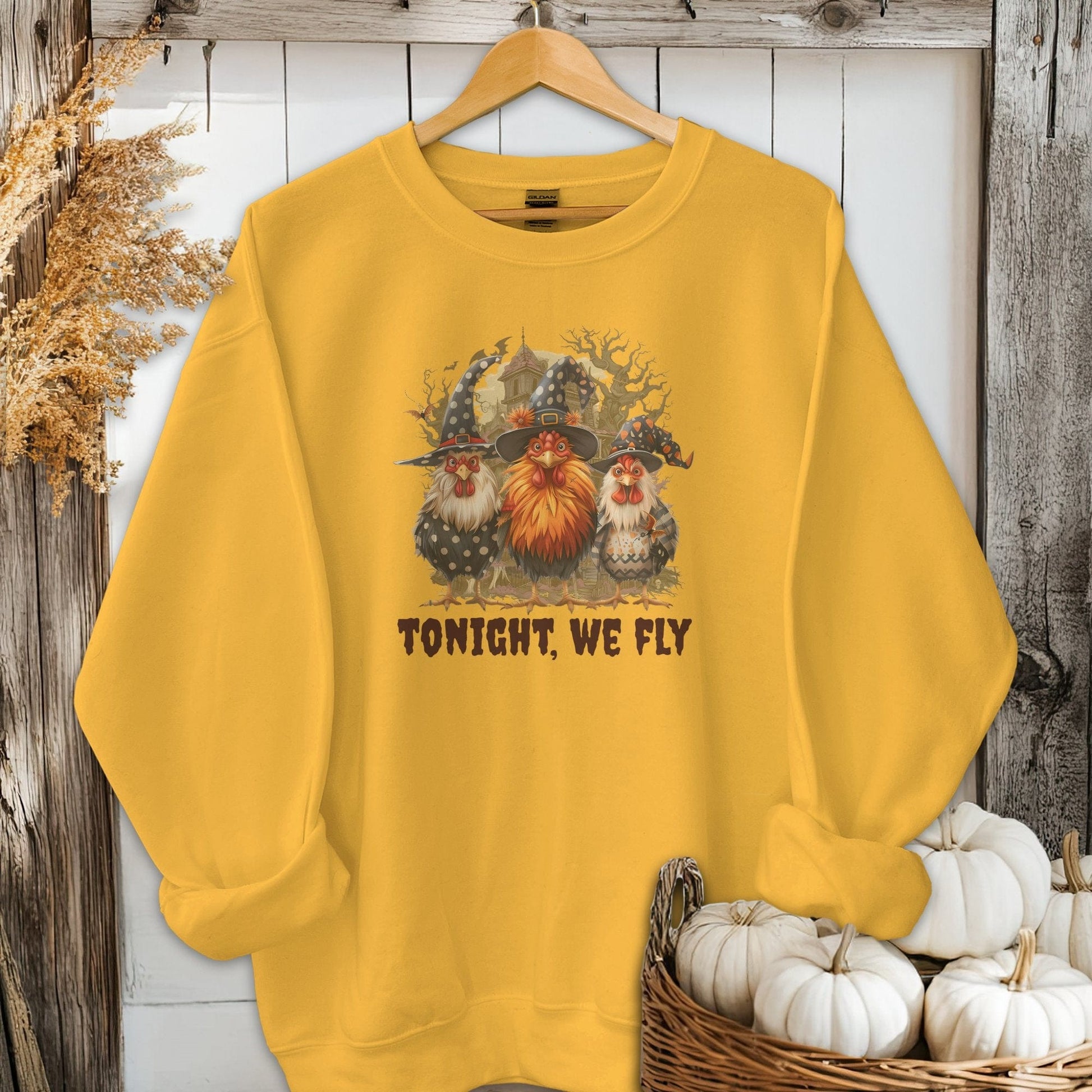 Halloween Witch Chickens Shirt