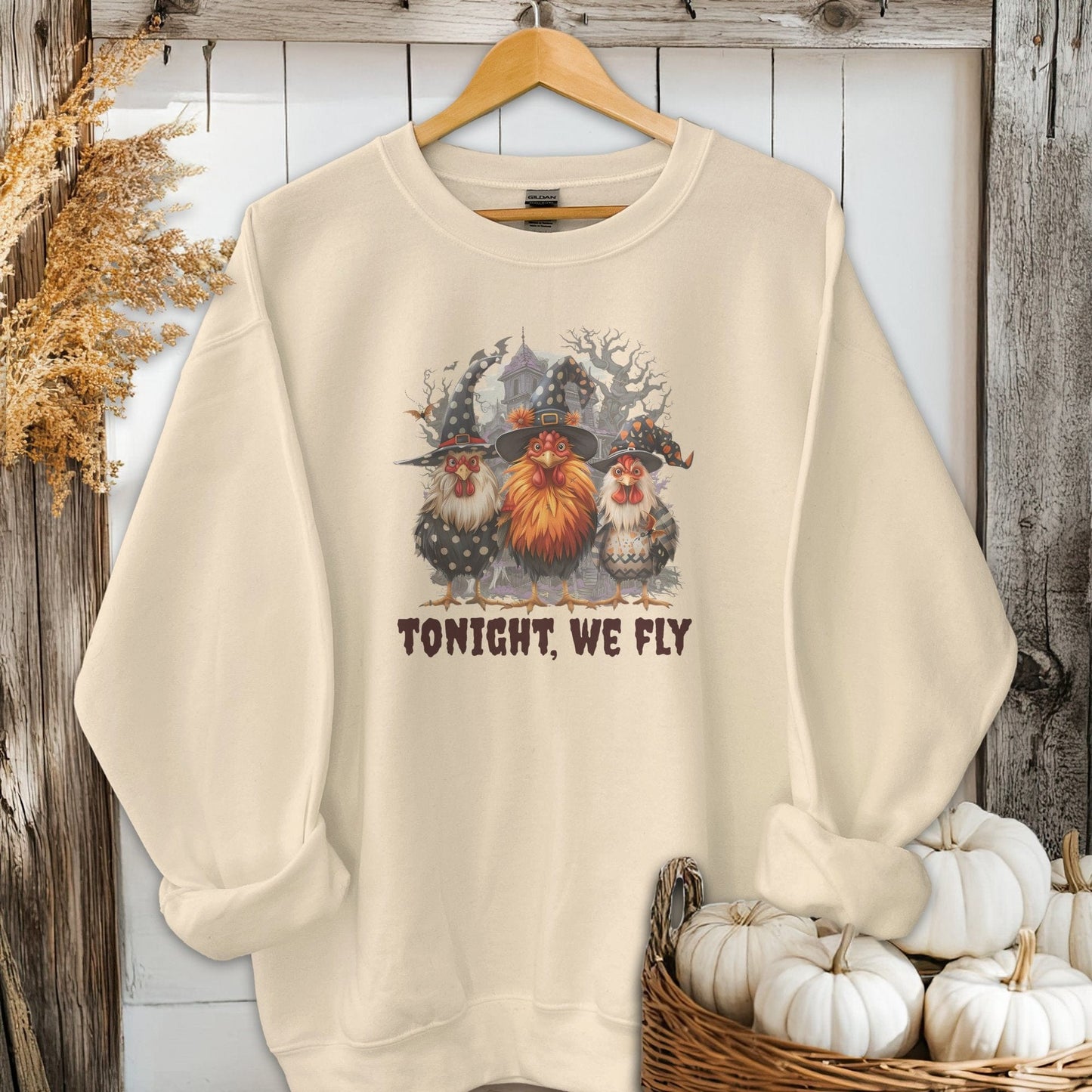 Halloween Witch Chickens Shirt