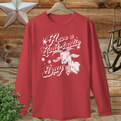 Have a Goat-tastic Day Long Sleeve Tee