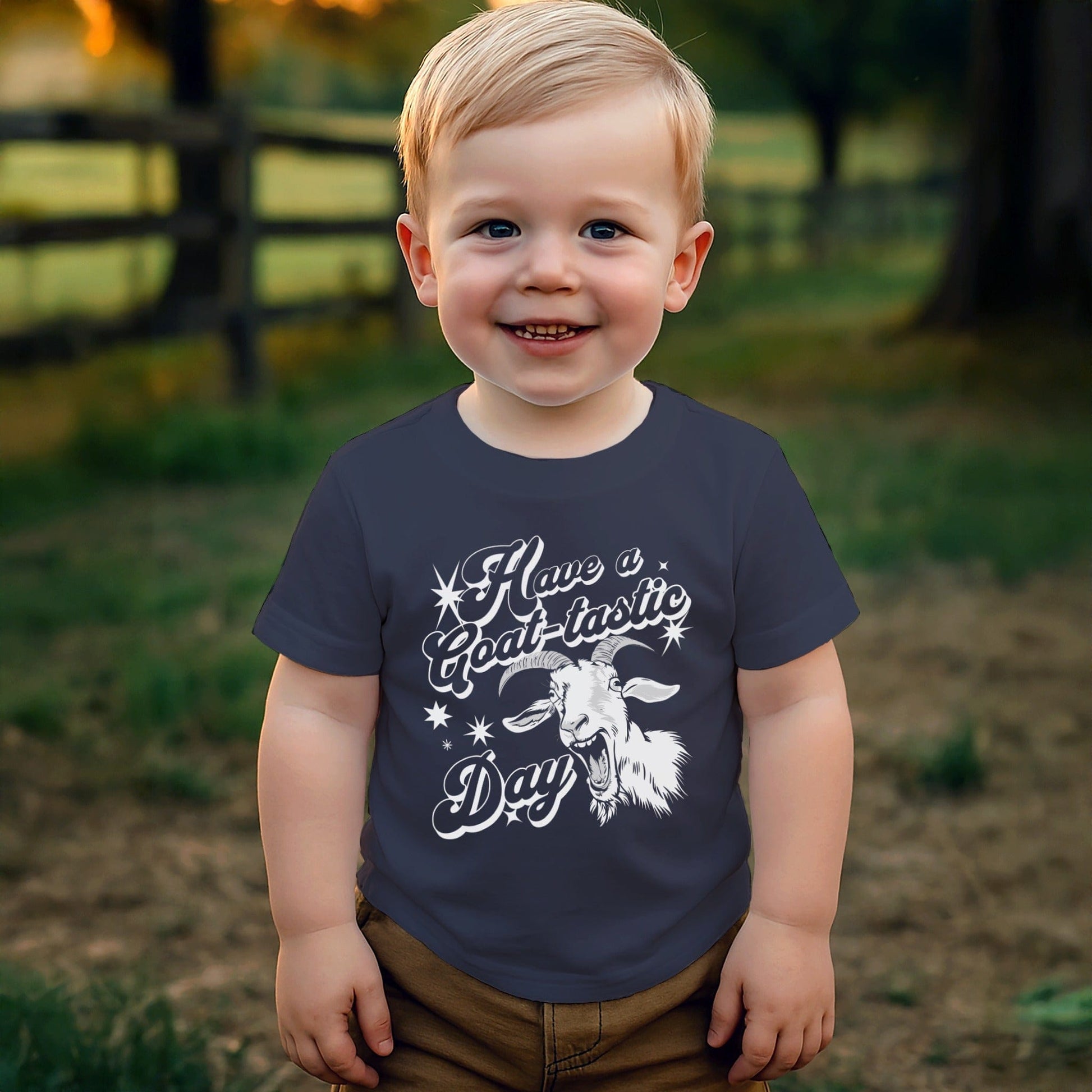 Have a Goat-tastic Day T-shirt (Toddler)