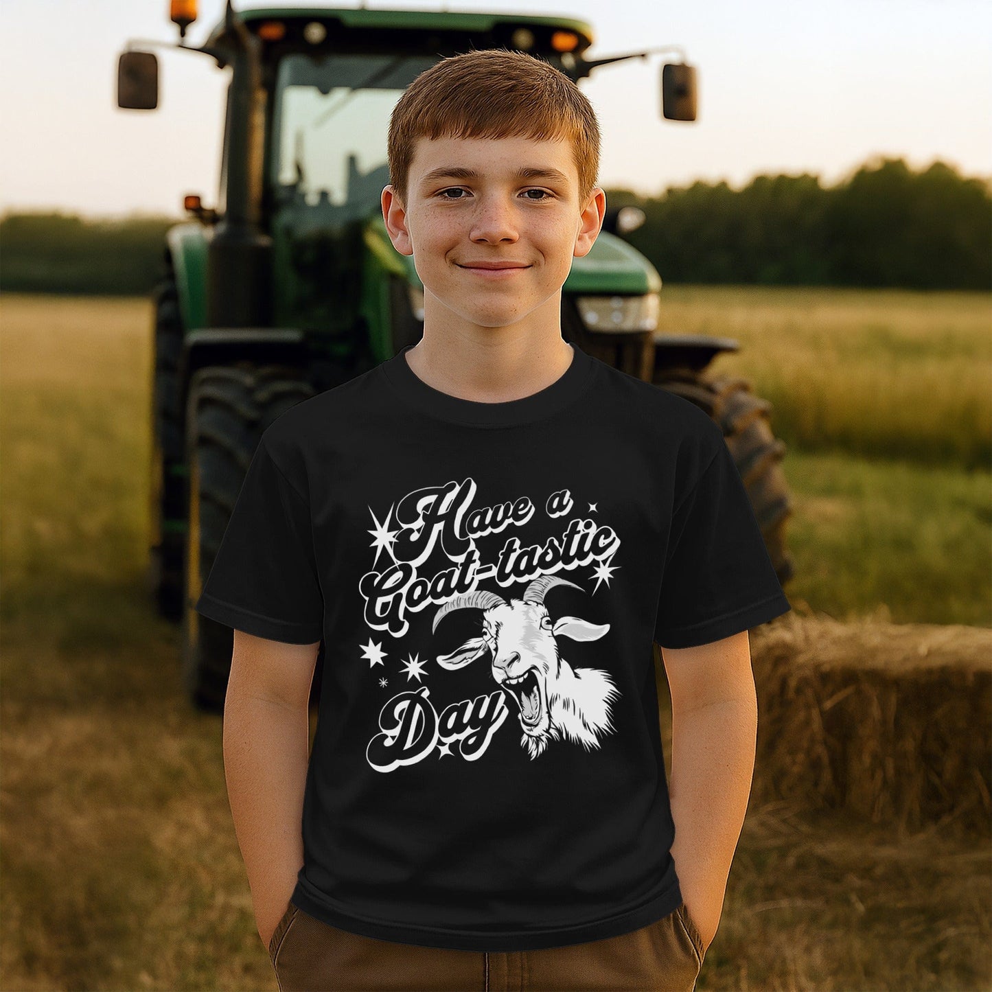Have a Goat-tastic Day T-shirt (Youth)