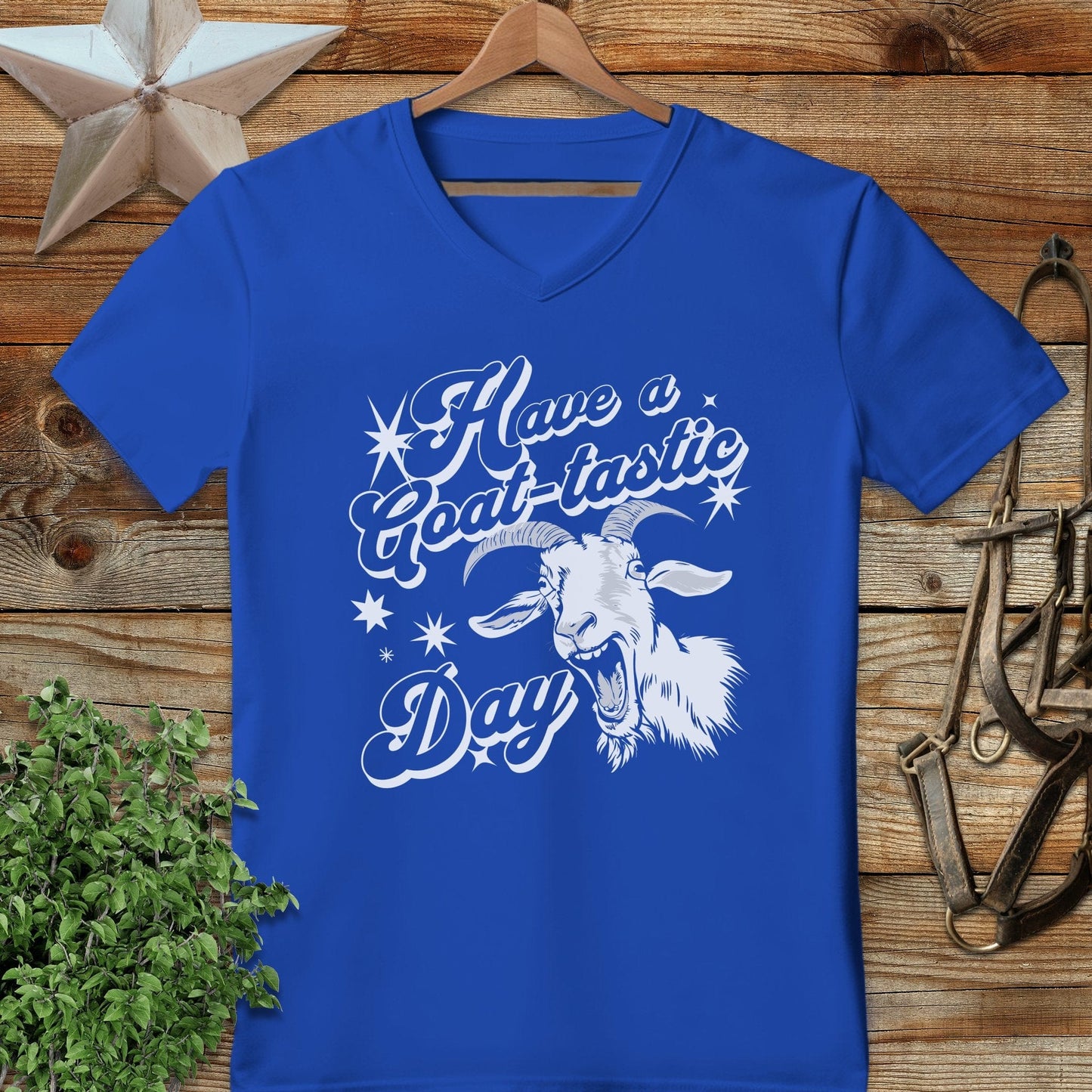 Have a Goat-tastic Day V-neck