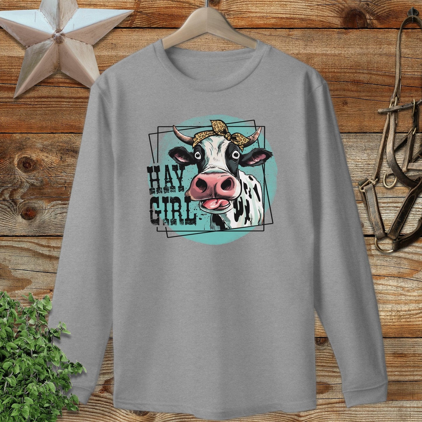 Hay Girl Long Sleeve Tee