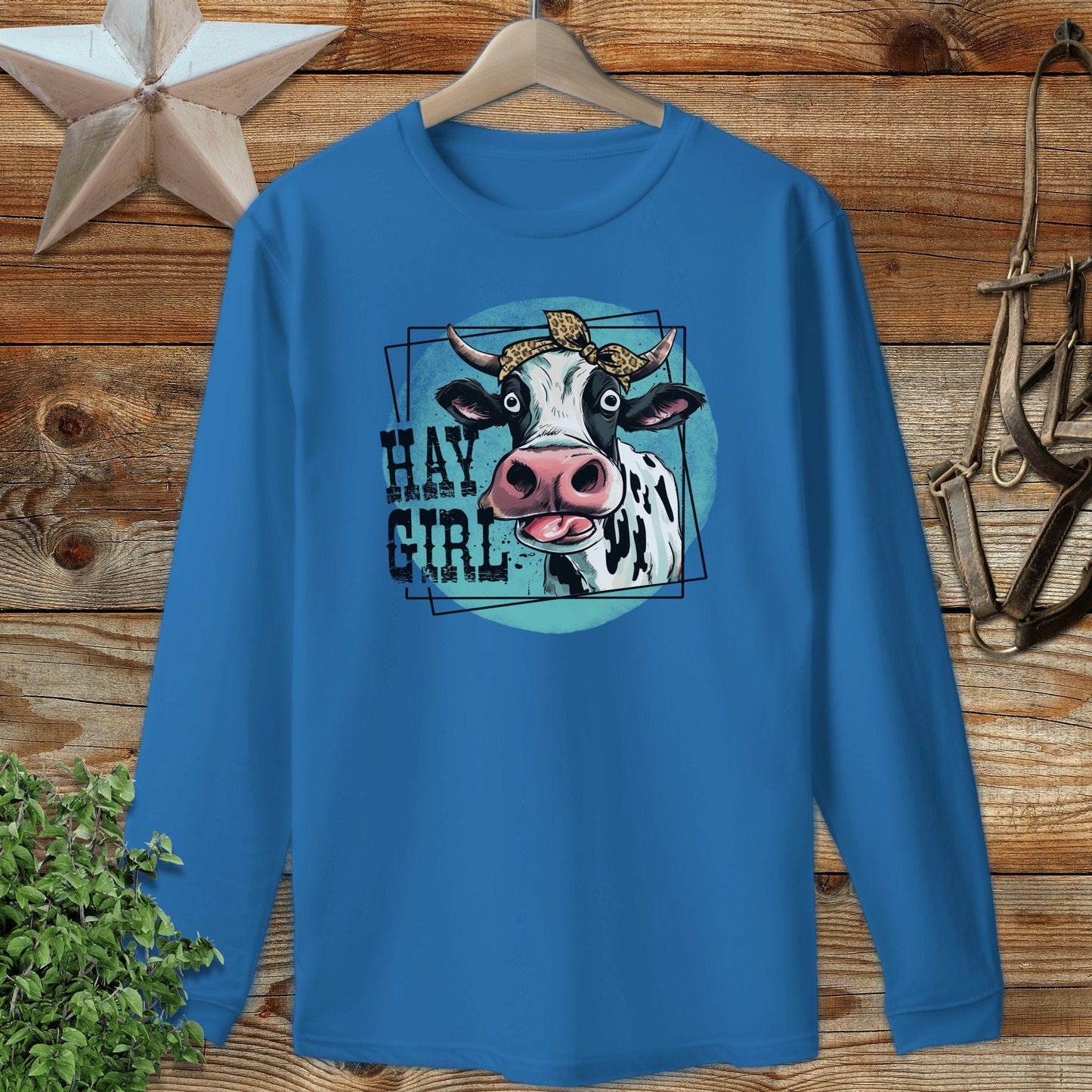 Hay Girl Long Sleeve Tee