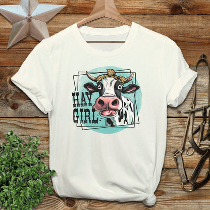 Hay Girl Softstyle Tee