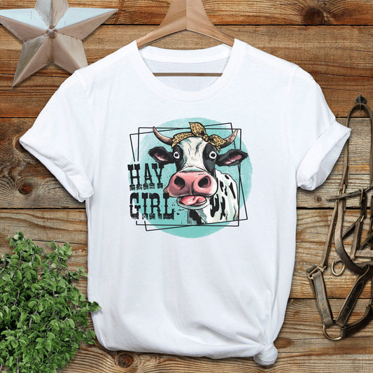 Hay Girl Softstyle Tee