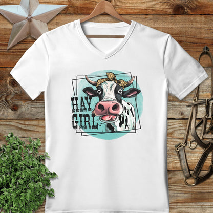 Hay Girl V-neck