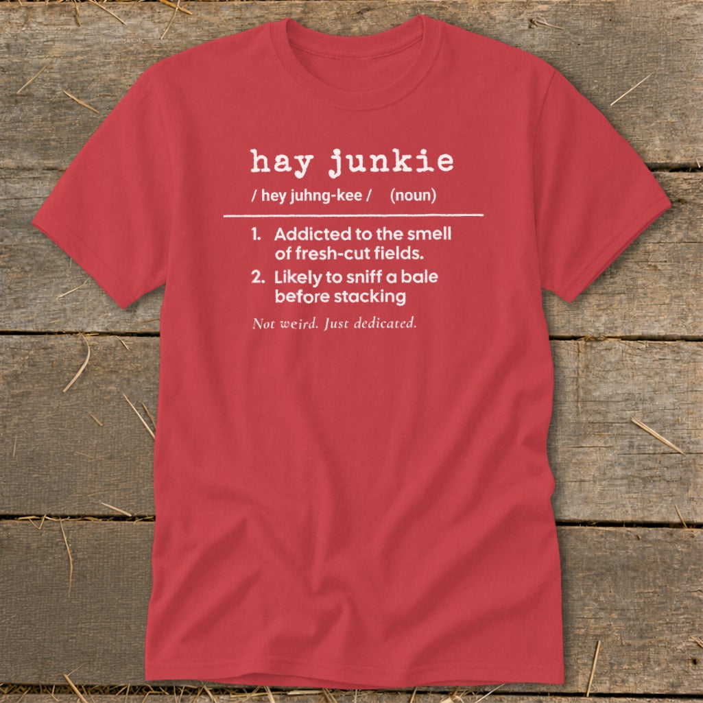 Hay Junkie Definition Classic Tee