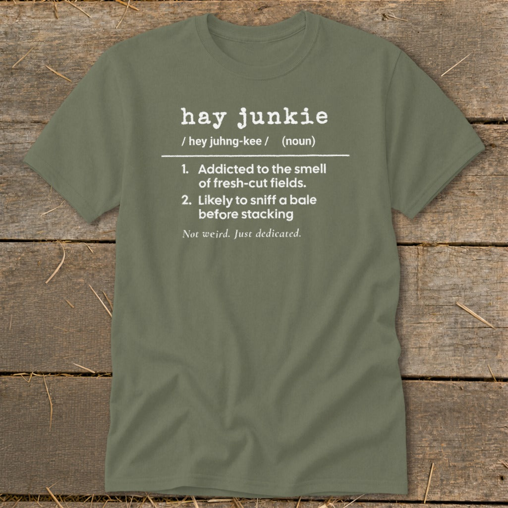 Hay Junkie Definition Classic Tee
