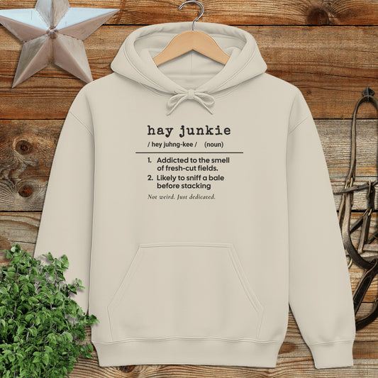 Hay Junkie Definition Hoodie