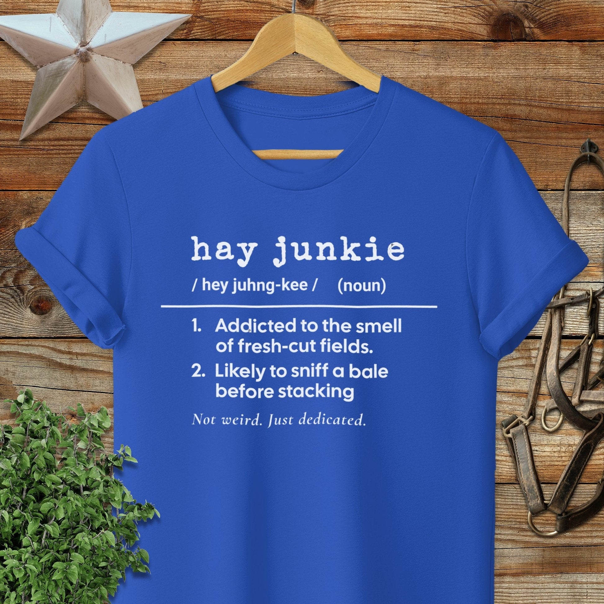 Hay Junkie Definition Softstyle Tee