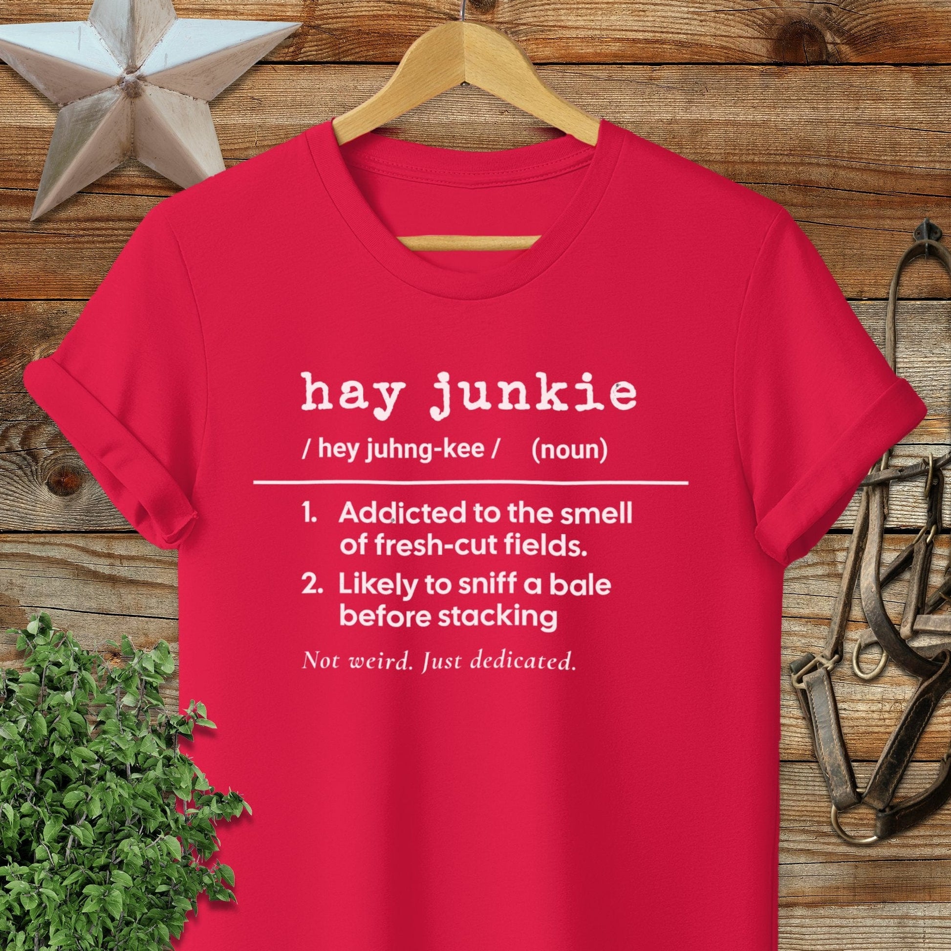Hay Junkie Definition Softstyle Tee