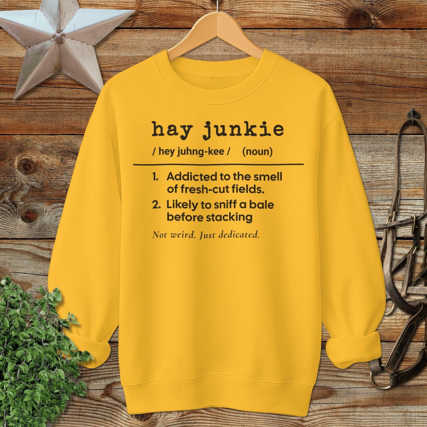 Hay Junkie Definition Sweatshirt
