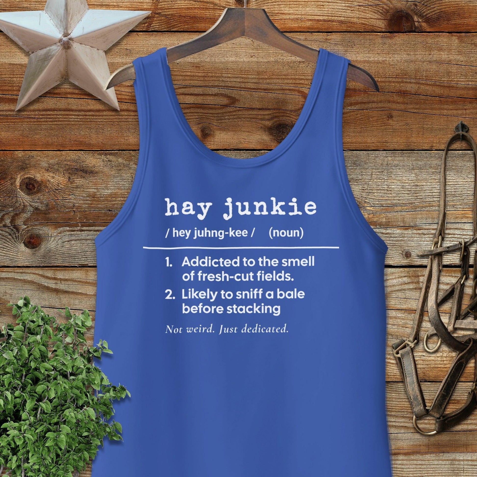 Hay Junkie Definition Tank Top