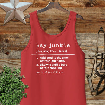 Hay Junkie Definition Tank Top