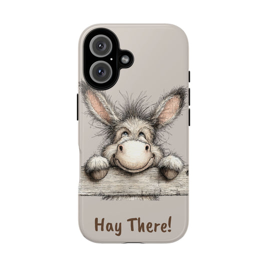 Hay There Donkey Phone Case