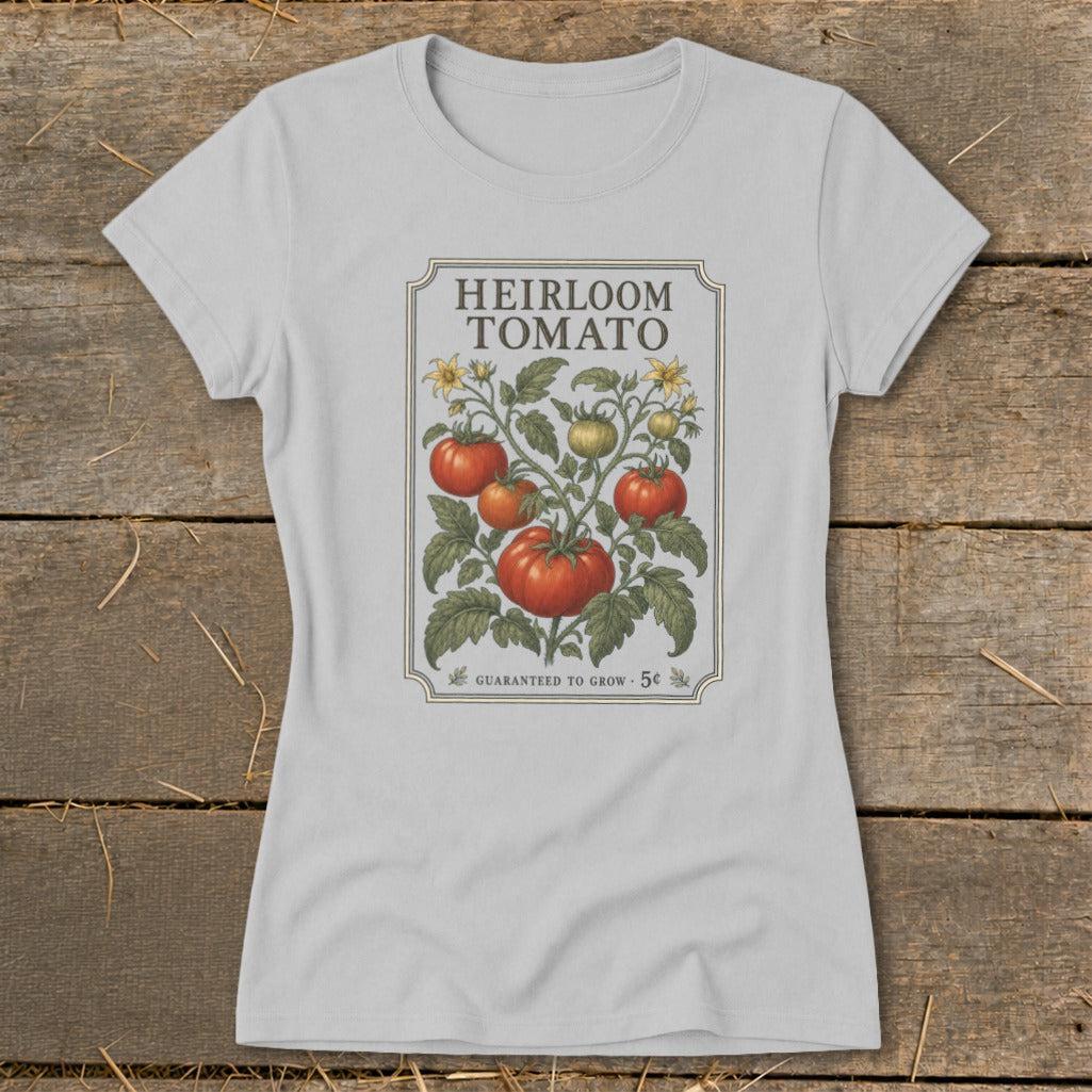 Heirloom Tomato Seeds Ladies Tee