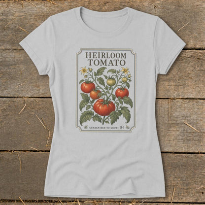 Heirloom Tomato Seeds Ladies Tee