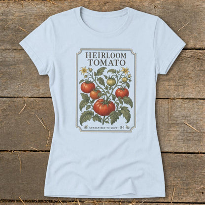 Heirloom Tomato Seeds Ladies Tee