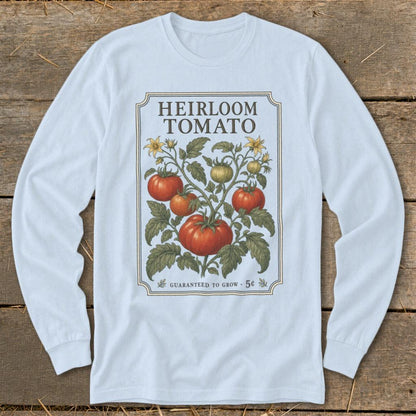 Heirloom Tomato Seeds Long Sleeve Tee