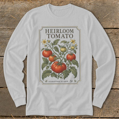 Heirloom Tomato Seeds Long Sleeve Tee