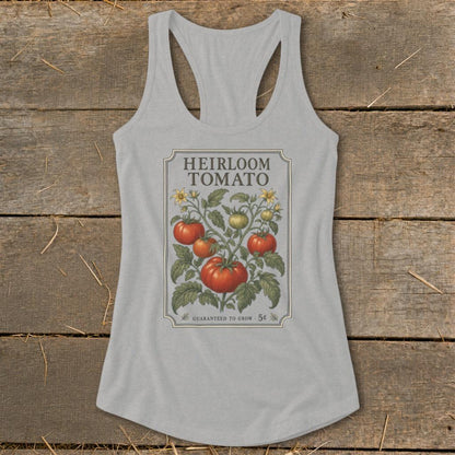 Heirloom Tomato Seeds Racerback Tank
