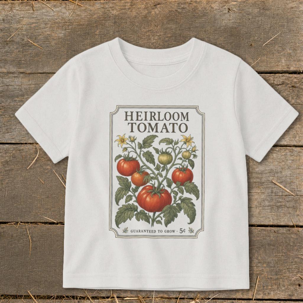 Heirloom Tomato Seeds Toddler Tee