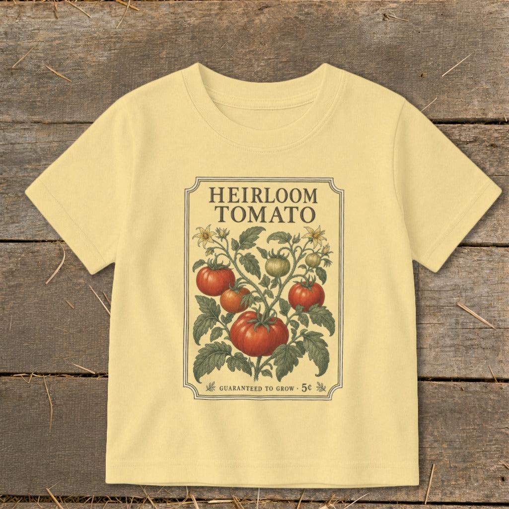 Heirloom Tomato Seeds Toddler Tee