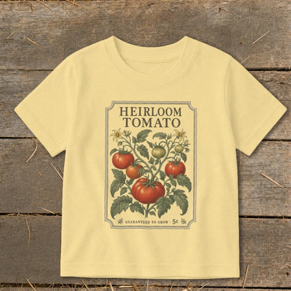 Heirloom Tomato Seeds Toddler Tee