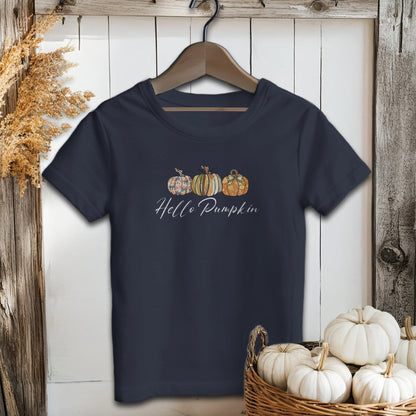 Hello Pumpkin Fall - Baby Shirt