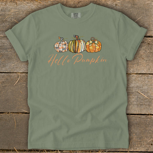 Hello Pumpkin Signature Tee