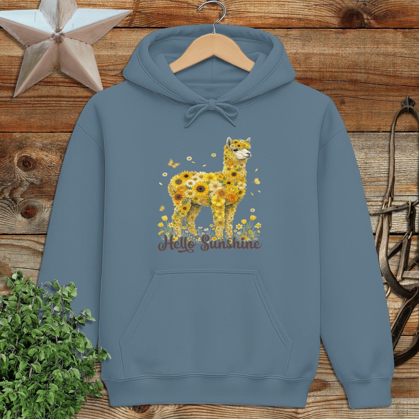 Hello Sunshine Alpaca Hoodie