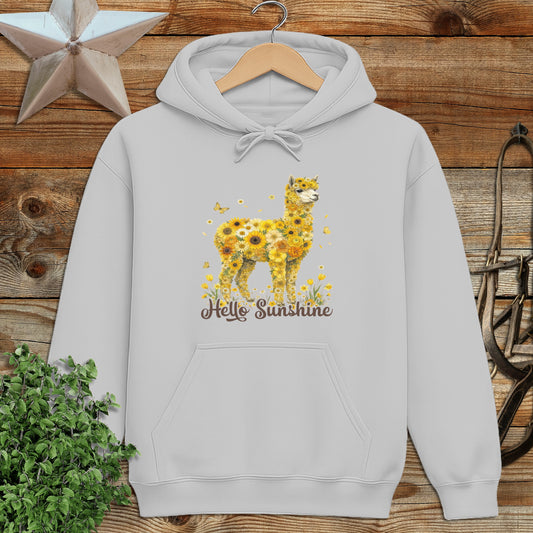 Hello Sunshine Alpaca Hoodie
