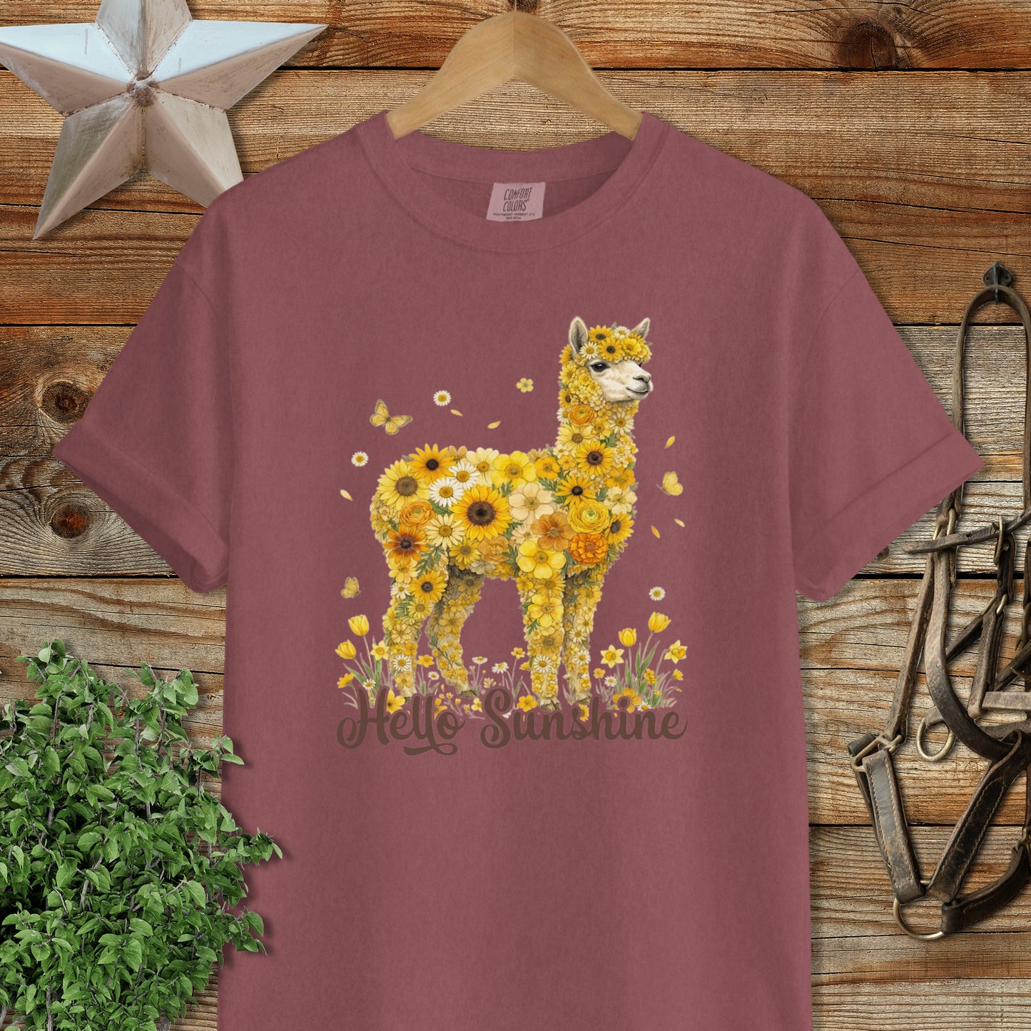 Hello Sunshine Alpaca Signature Tee