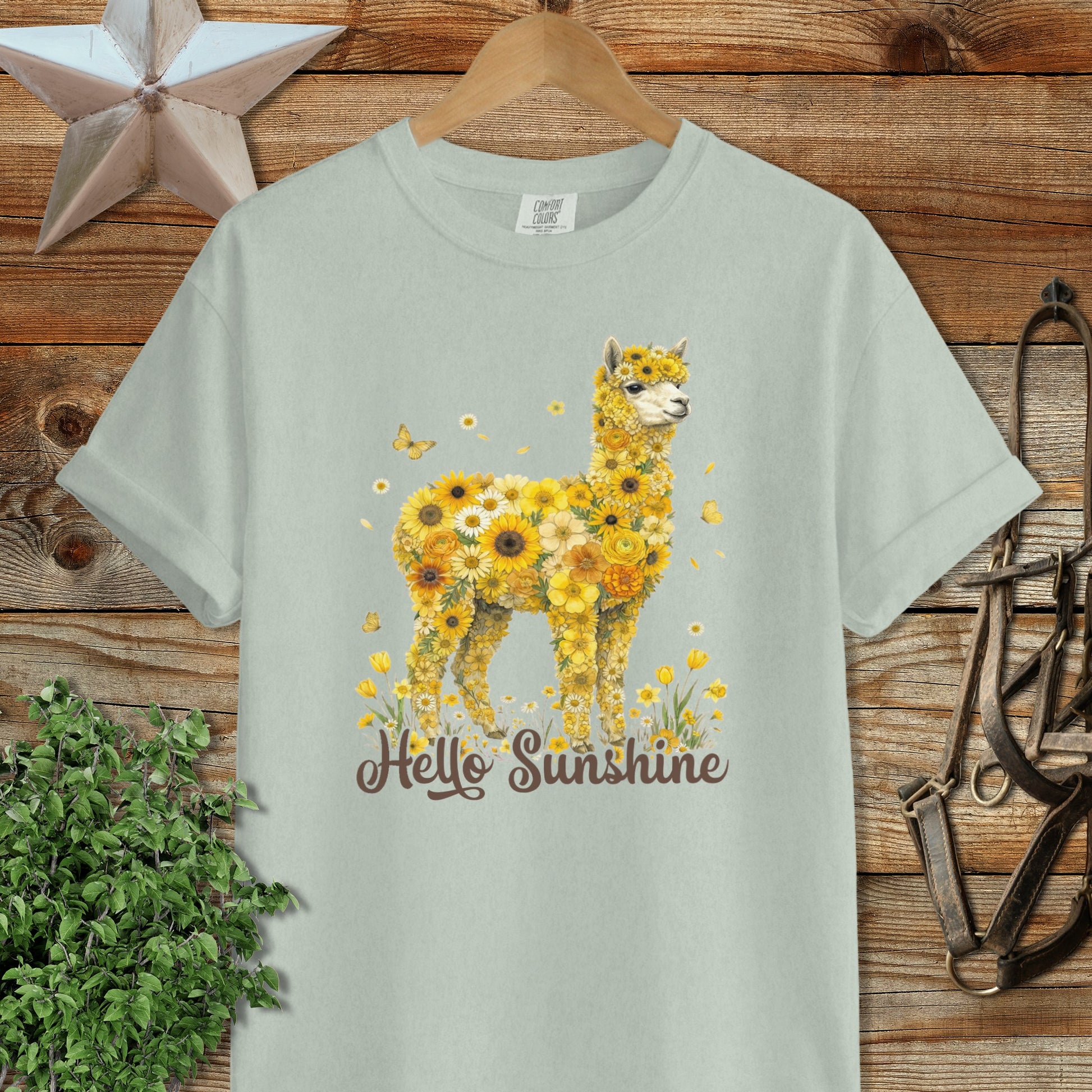 Hello Sunshine Alpaca Signature Tee