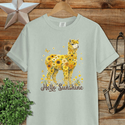 Hello Sunshine Alpaca Signature Tee