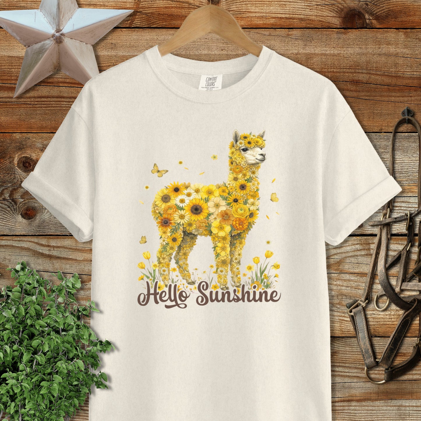 Hello Sunshine Alpaca Signature Tee