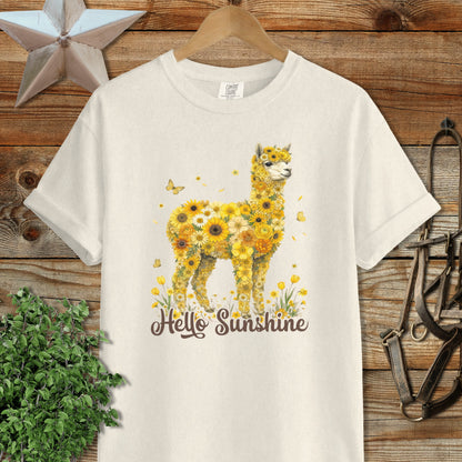 Hello Sunshine Alpaca Signature Tee