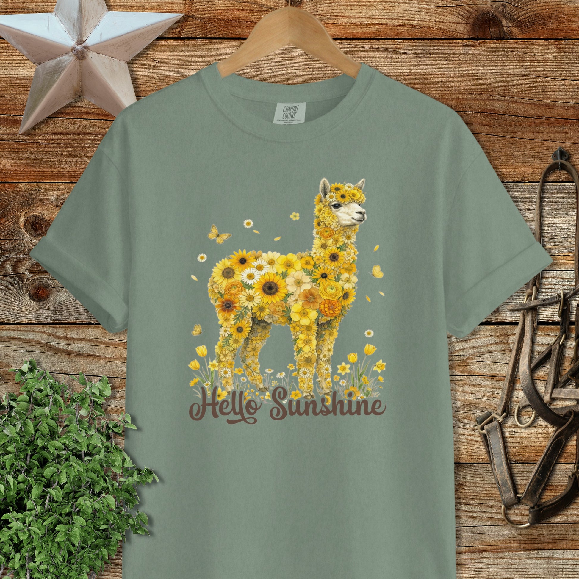 Hello Sunshine Alpaca Signature Tee