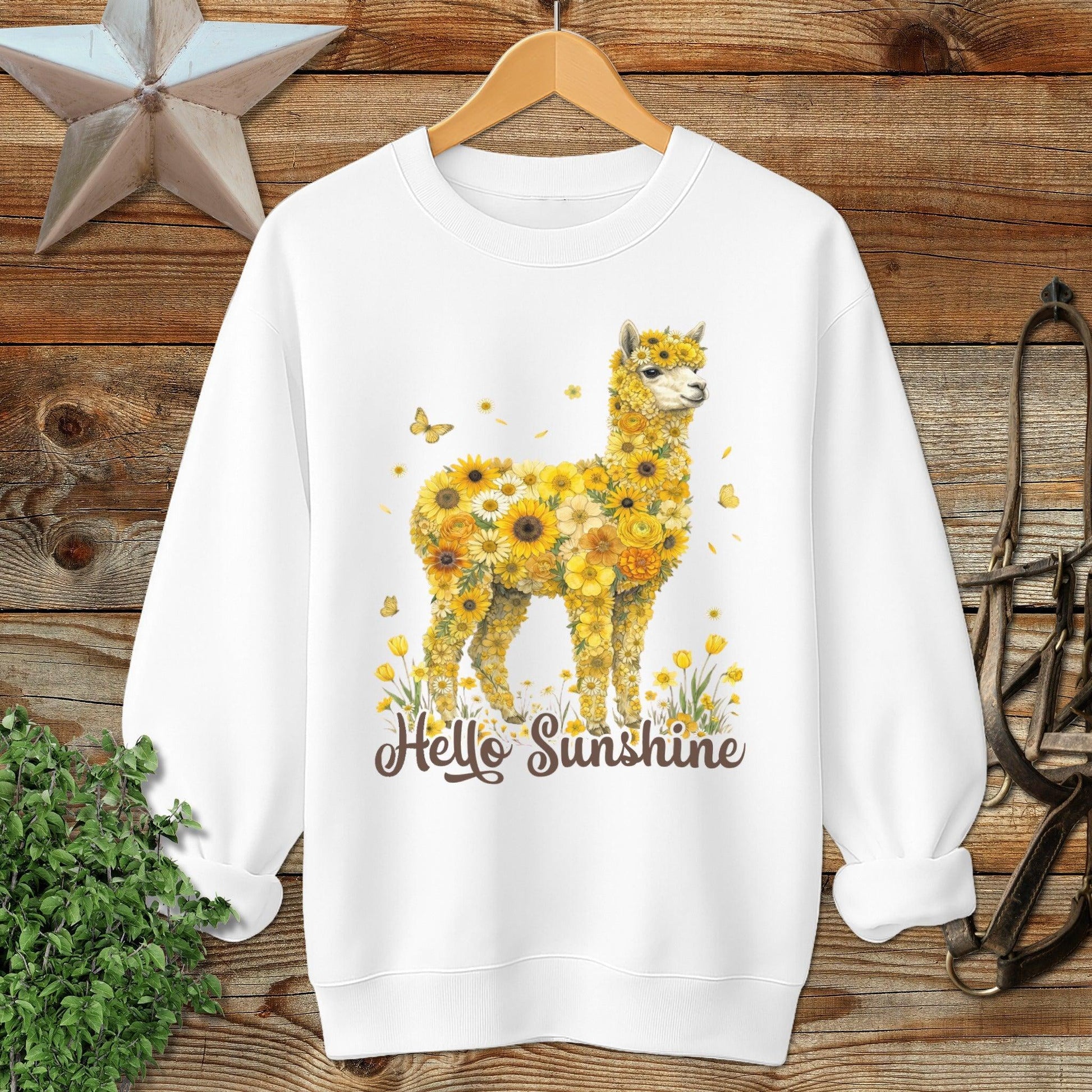 Hello Sunshine Alpaca Sweatshirt