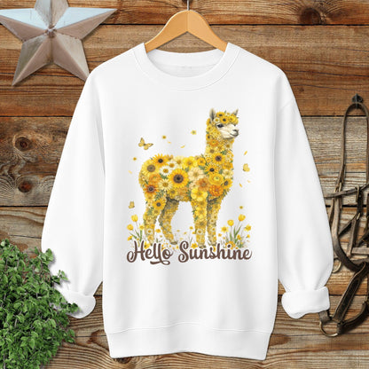 Hello Sunshine Alpaca Sweatshirt