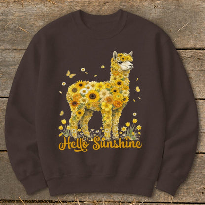 Hello Sunshine Alpaca Sweatshirt