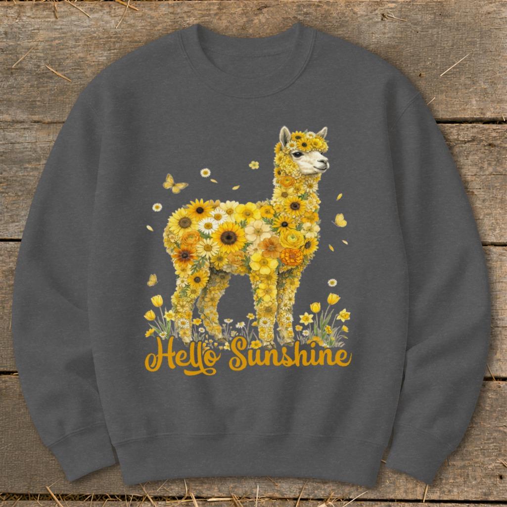 Hello Sunshine Alpaca Sweatshirt