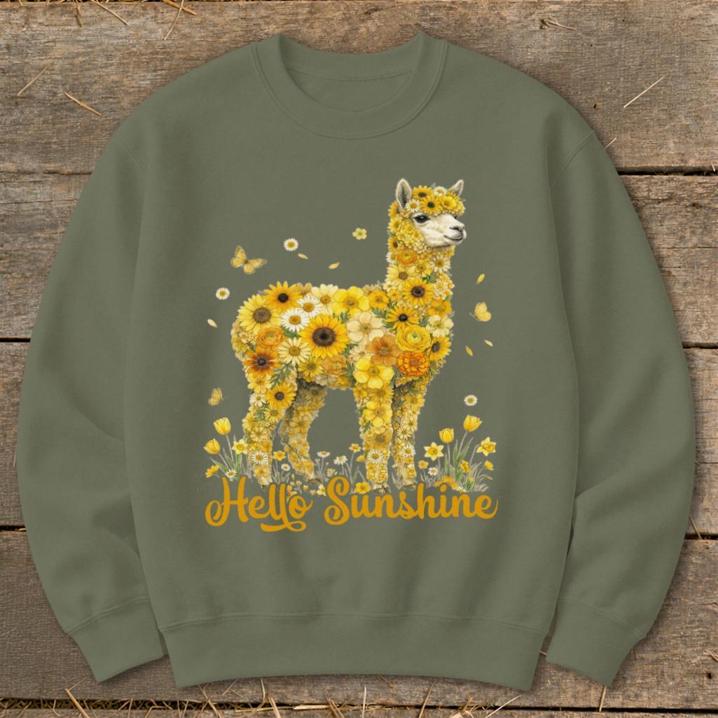 Hello Sunshine Alpaca Sweatshirt