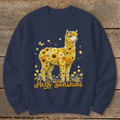 Hello Sunshine Alpaca Sweatshirt